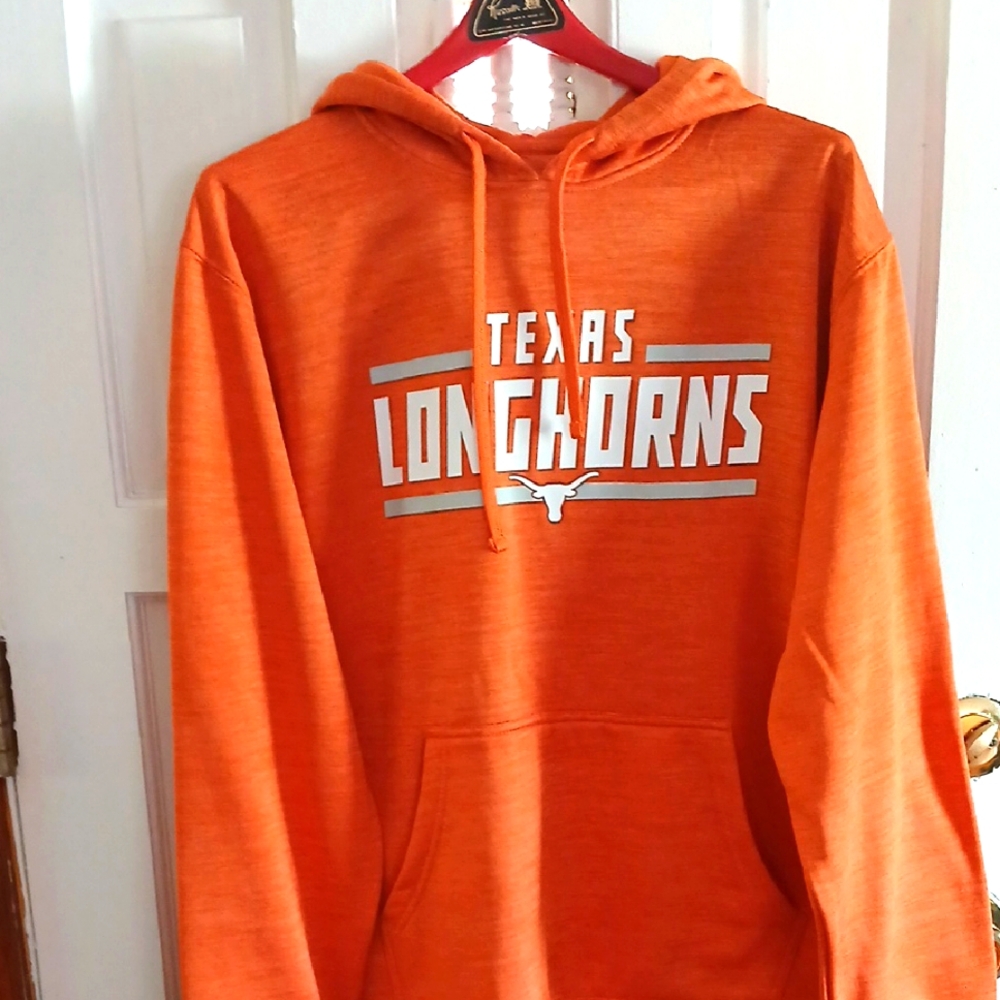 Texas Longhorns Orange Hoodie Size L